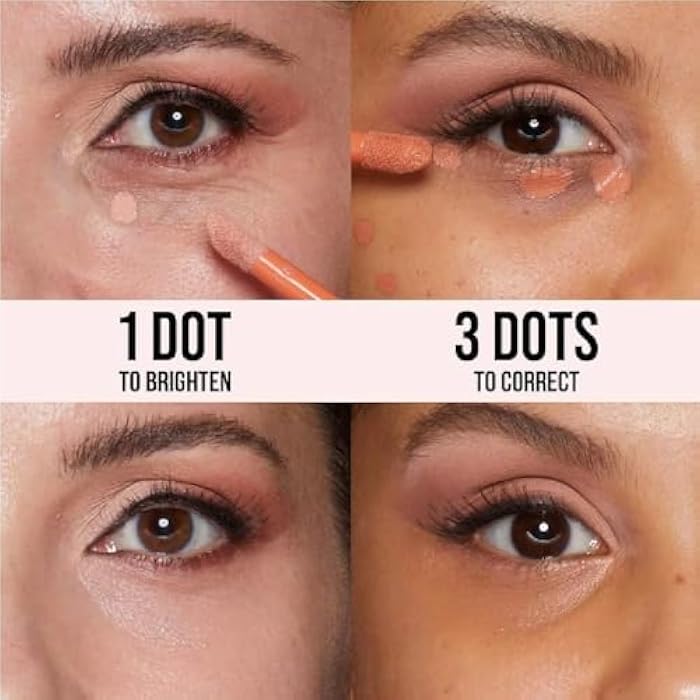 HIGHFILTER CORRECTOR COLOR CORRECTING LIQUID BASE LIQIDE - Under Eye Color Corrector - (light pinky orange for light to medium skin tones)-PEACH COLOR - Image 3